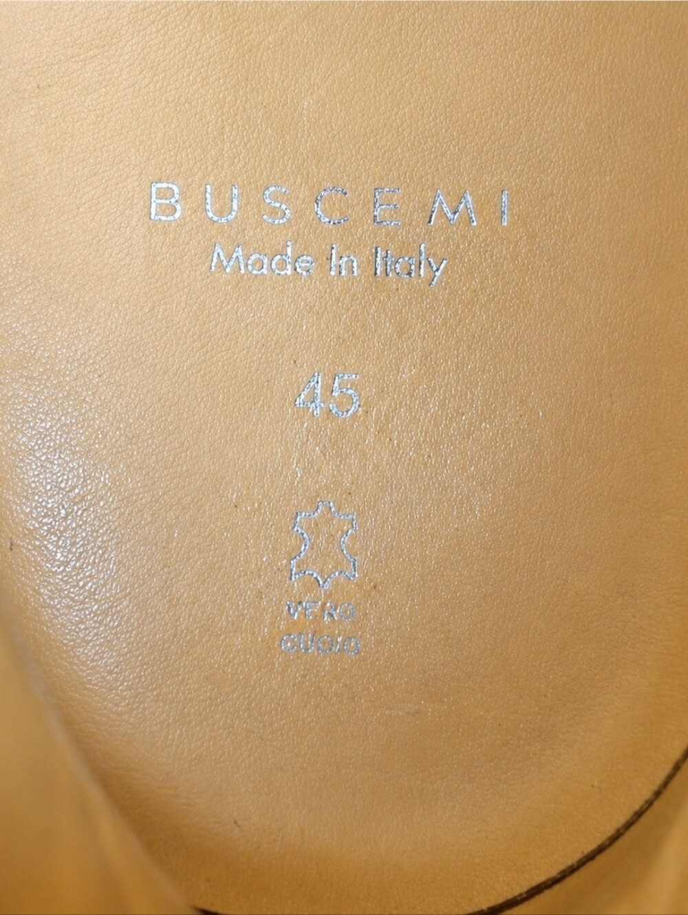 BUSCEMI | 125mm Metallic Silver High-Top Sneakers – EU 45 / US 12 - Picture 8 of 10